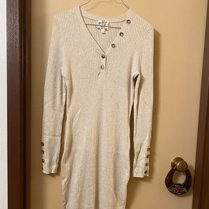 Midi Length Sweater Dress
